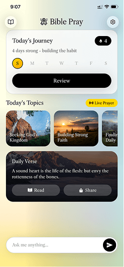 Bible Pray App
