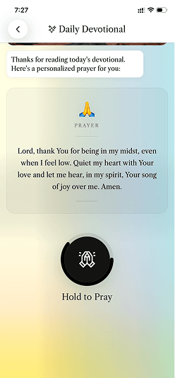 Bible Pray App